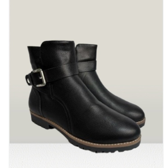 Nautica Women’s Mid Calf Boots sz 8 Moto NEW #K819 - Picture 1 of 10